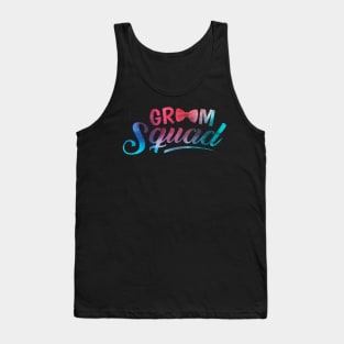 'Groom Squad' Cool Wedding Celebration Gift Tank Top